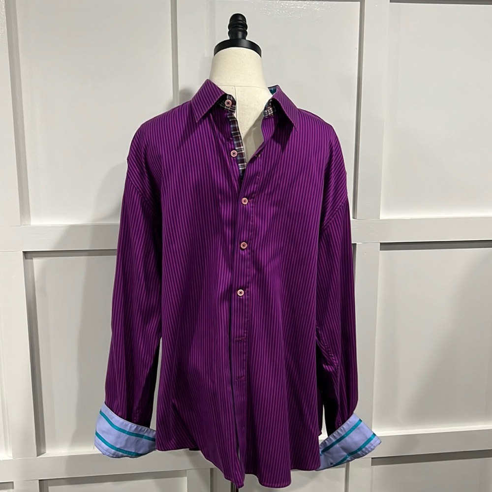 Robert Graham Long Sleeve Shirt, 2XL
